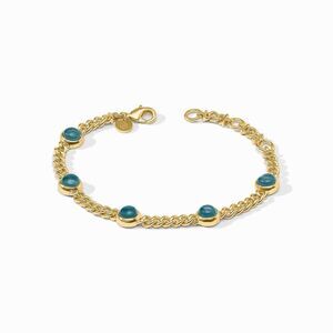 NWOT. $135 Julie Vos Dolce Delicate Bracelet blue